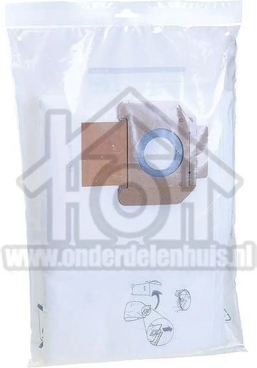 Nilfisk 302004000 Universele Filter - 1 Stuk