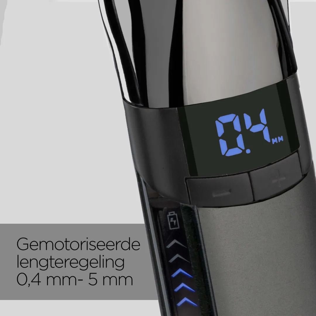 Babyliss Super-X S991E Baardtrimmer - 0.4-5.0mm - Digitaal - Zwart - afbeelding 6 van 6