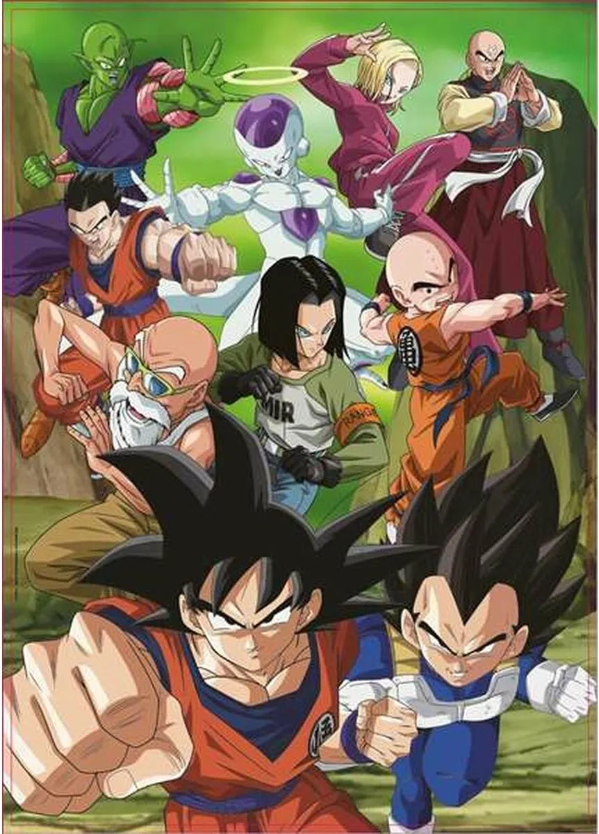 Educa Dragon Ball Legpuzzel 500 Stuks - Multicolor