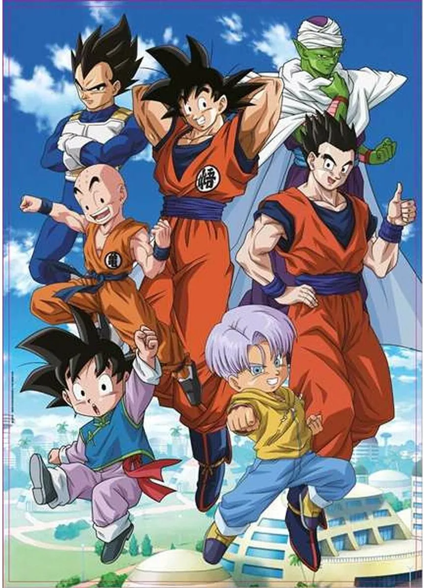 Educa Dragon Ball Legpuzzel 500 Stuks - Multicolor