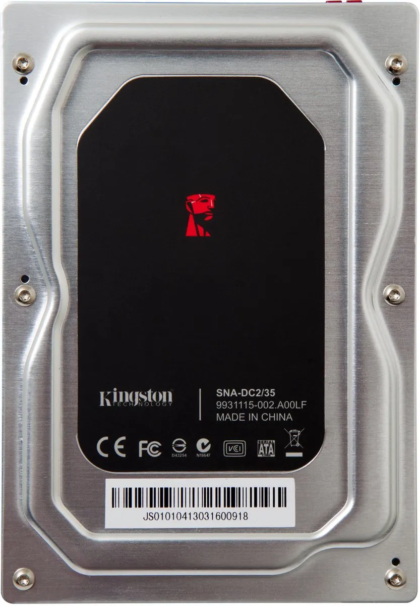 Kingston SNA-DC2/35 Universele HDD-behuizing - 2.5" & 3.5" - Zwart - afbeelding 6 van 6