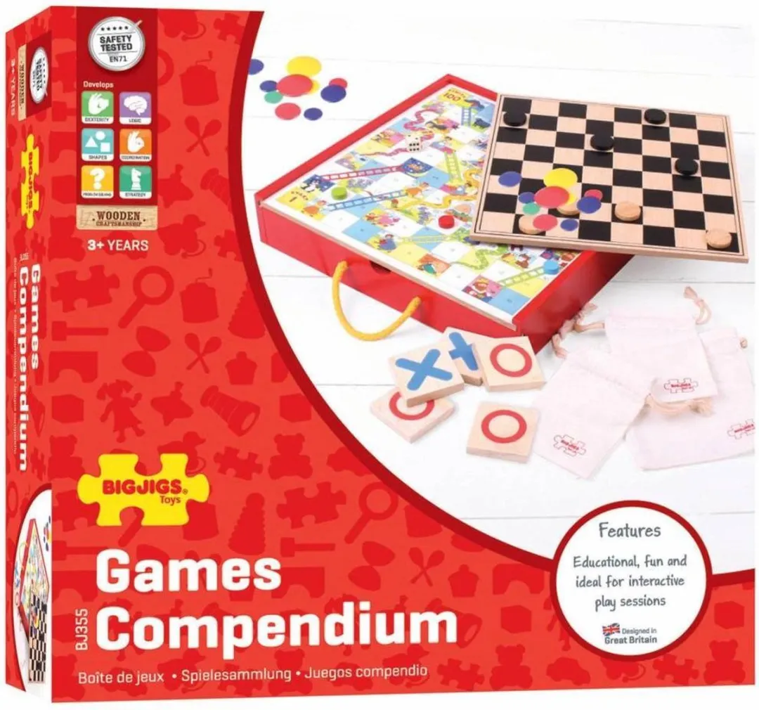Bigjigs Spellen Compendium BJ355 - 2-4 Spelers