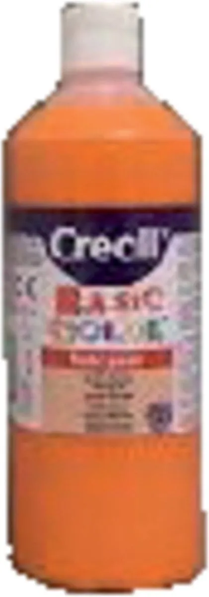 Creall Basic Plakkaatverf Oranje 500ml
