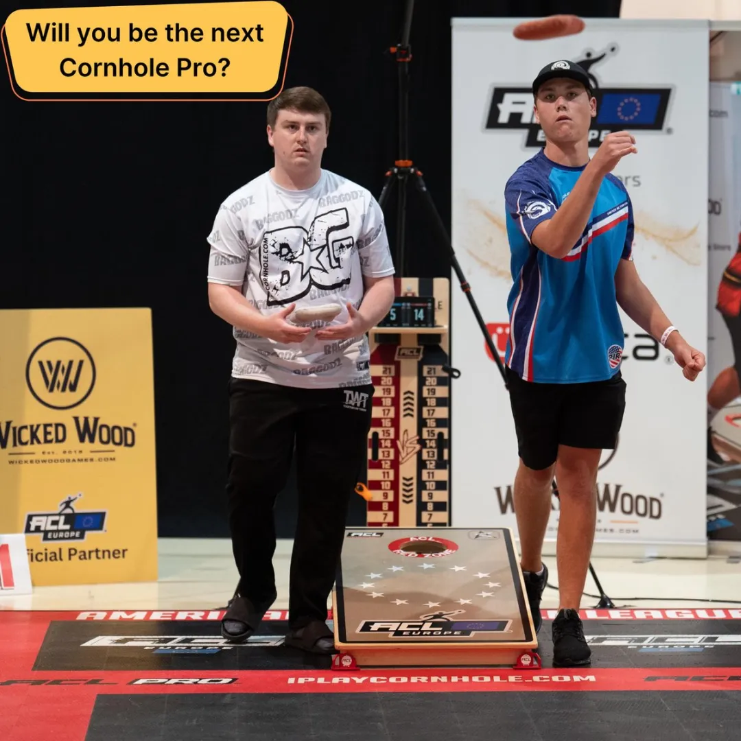 Wicked Wood Games - Mini Cornhole Bags 9x9cm - Premium Print - Officiële ACL REC Licentie - Geschikt voor alle Wicked Wood Mini Sets