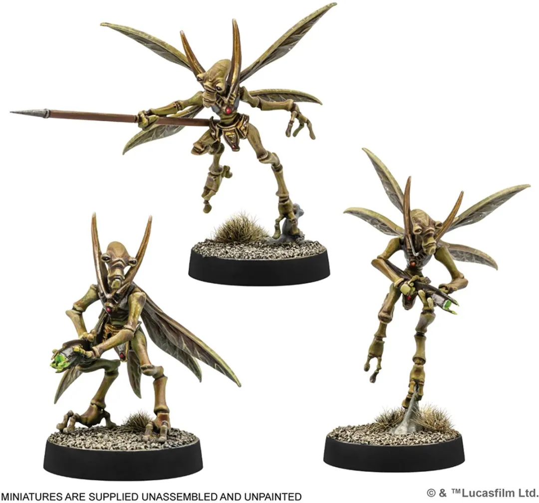 Atomic Mass Games Star Wars Legion SWQ11 Geonosian Warriors - 2 Spelers