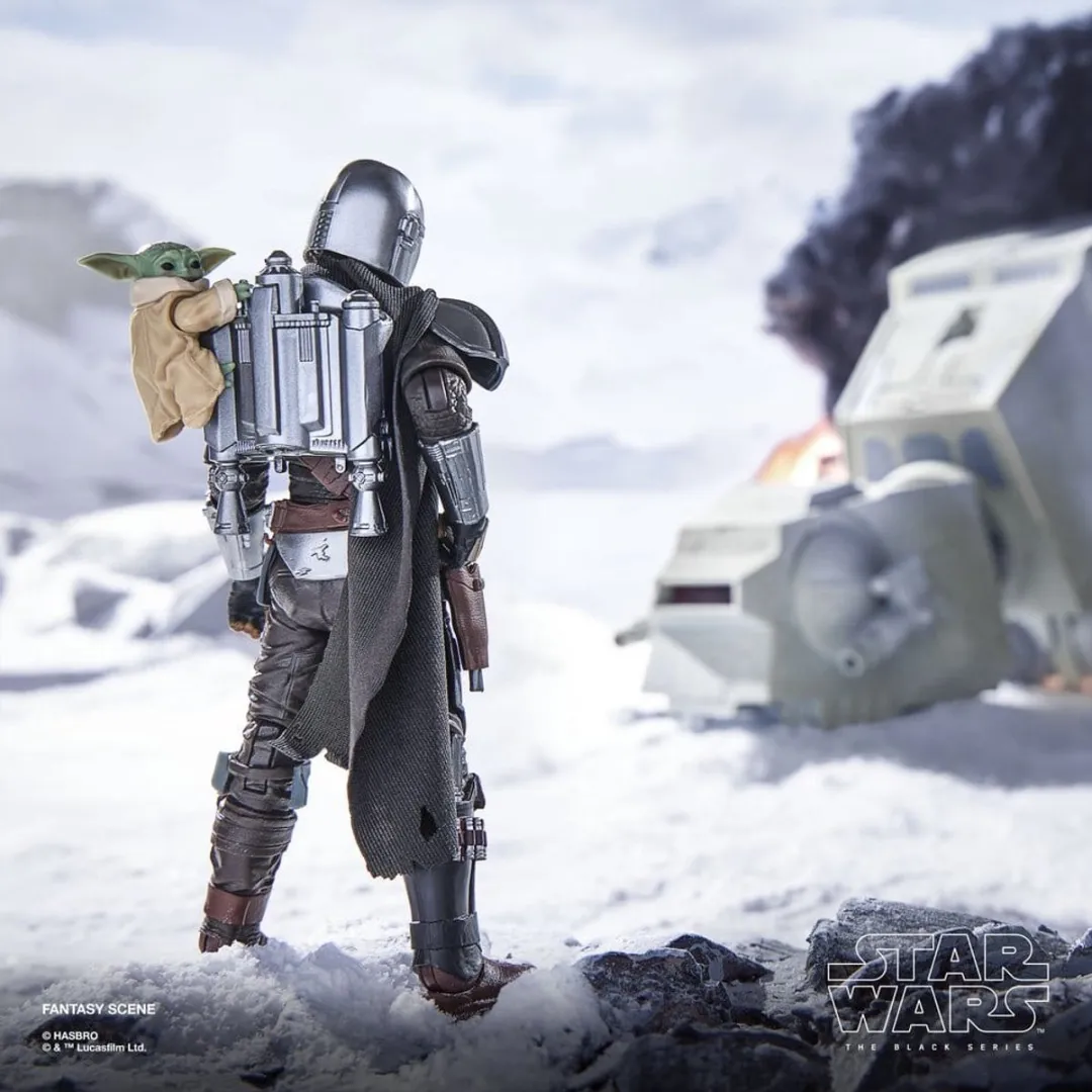 Hasbro Star Wars Black Series The Mandalorian & Grogu HASG2514 - 15cm Action Figure - Multicolor - afbeelding 6 van 6