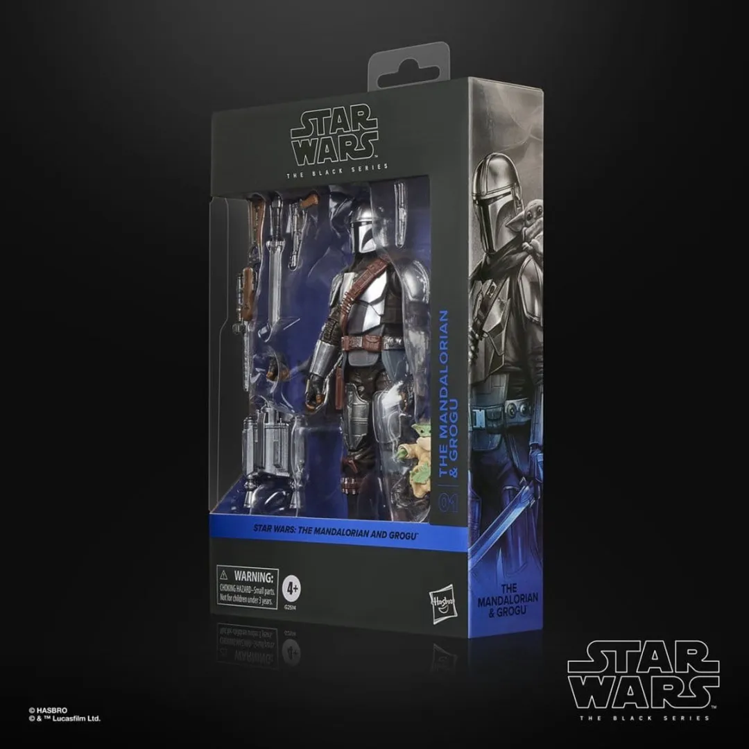 Hasbro Star Wars Black Series The Mandalorian & Grogu HASG2514 - 15cm Action Figure - Multicolor