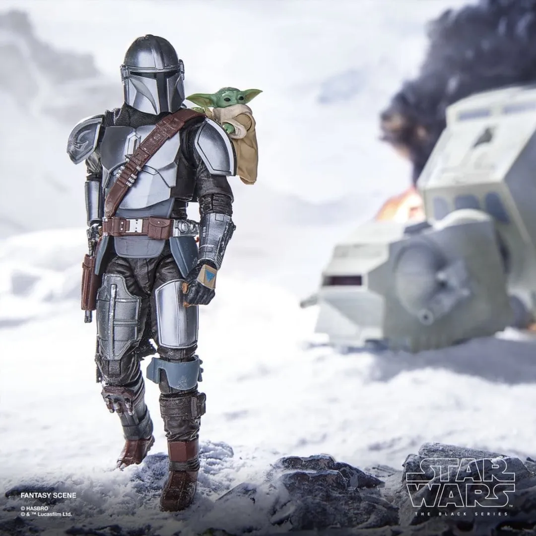 Hasbro Star Wars Black Series The Mandalorian & Grogu HASG2514 - 15cm Action Figure - Multicolor