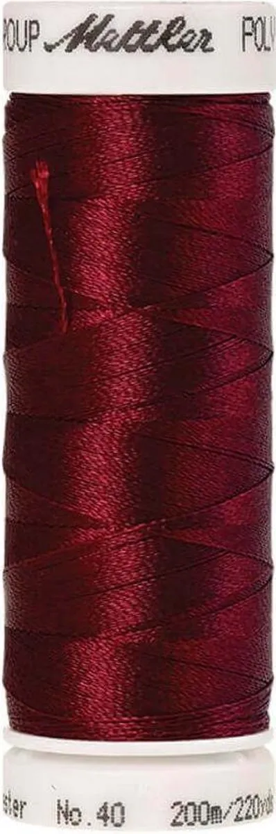 Amann Mettler Polysheen Borduurgaren Rood 200m