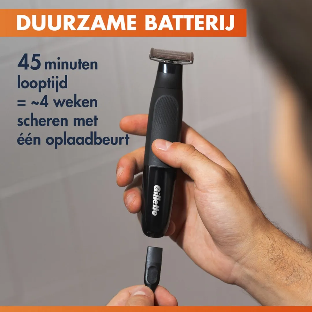 Gillette Fusion One Hybrid Baardtrimmer - 7 Stuks - Zwart - afbeelding 6 van 6