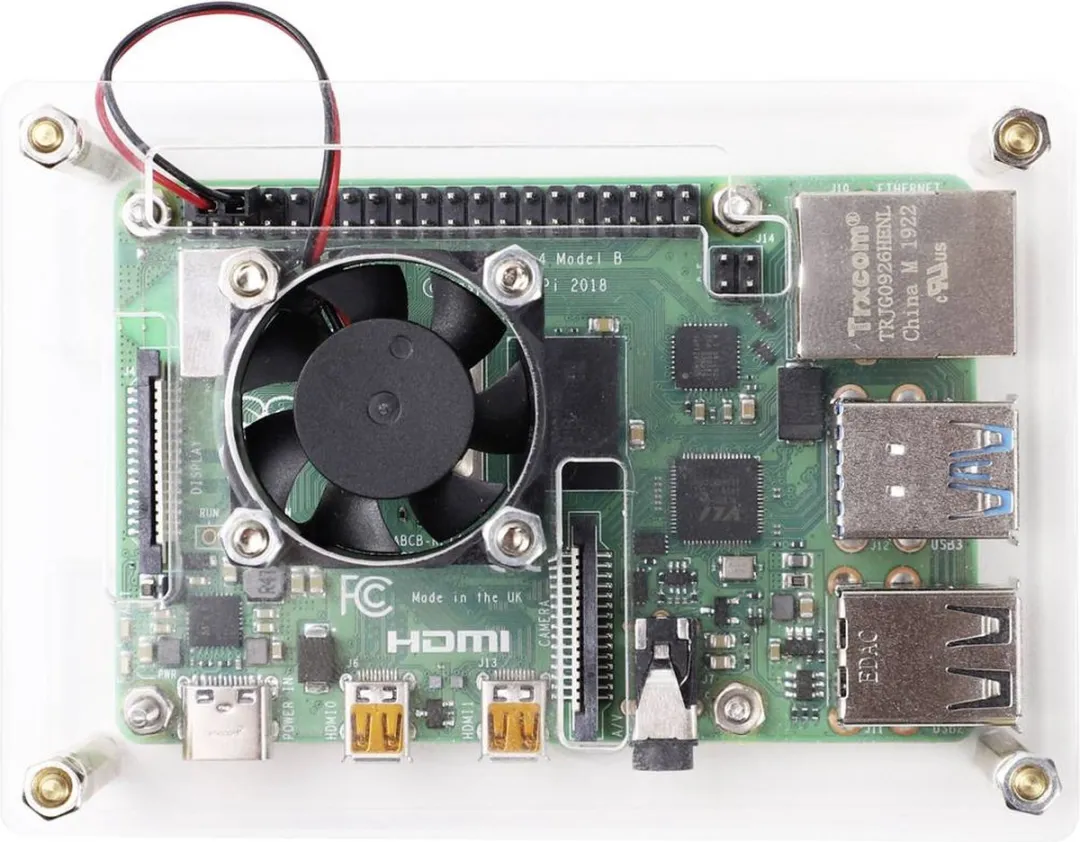 Renkforce RBP-PLC100 SBC-behuizing - Transparant