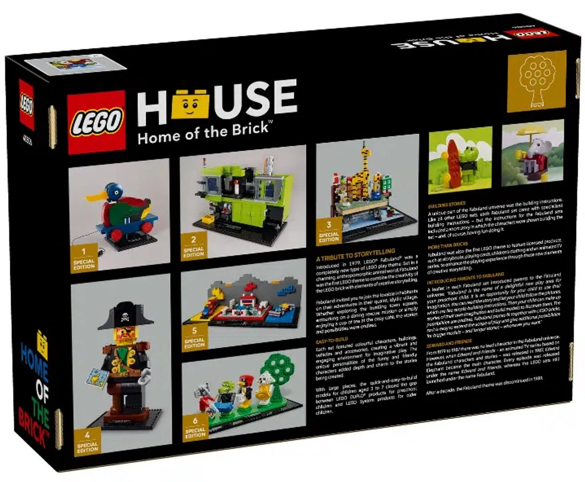 LEGO Fabuland Tribute 40506 - 1026 Stukken - Multicolor
