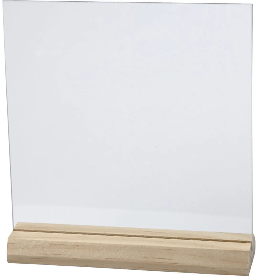 Creativ Company Creotime Glazen Plaat 15,5x15,5cm