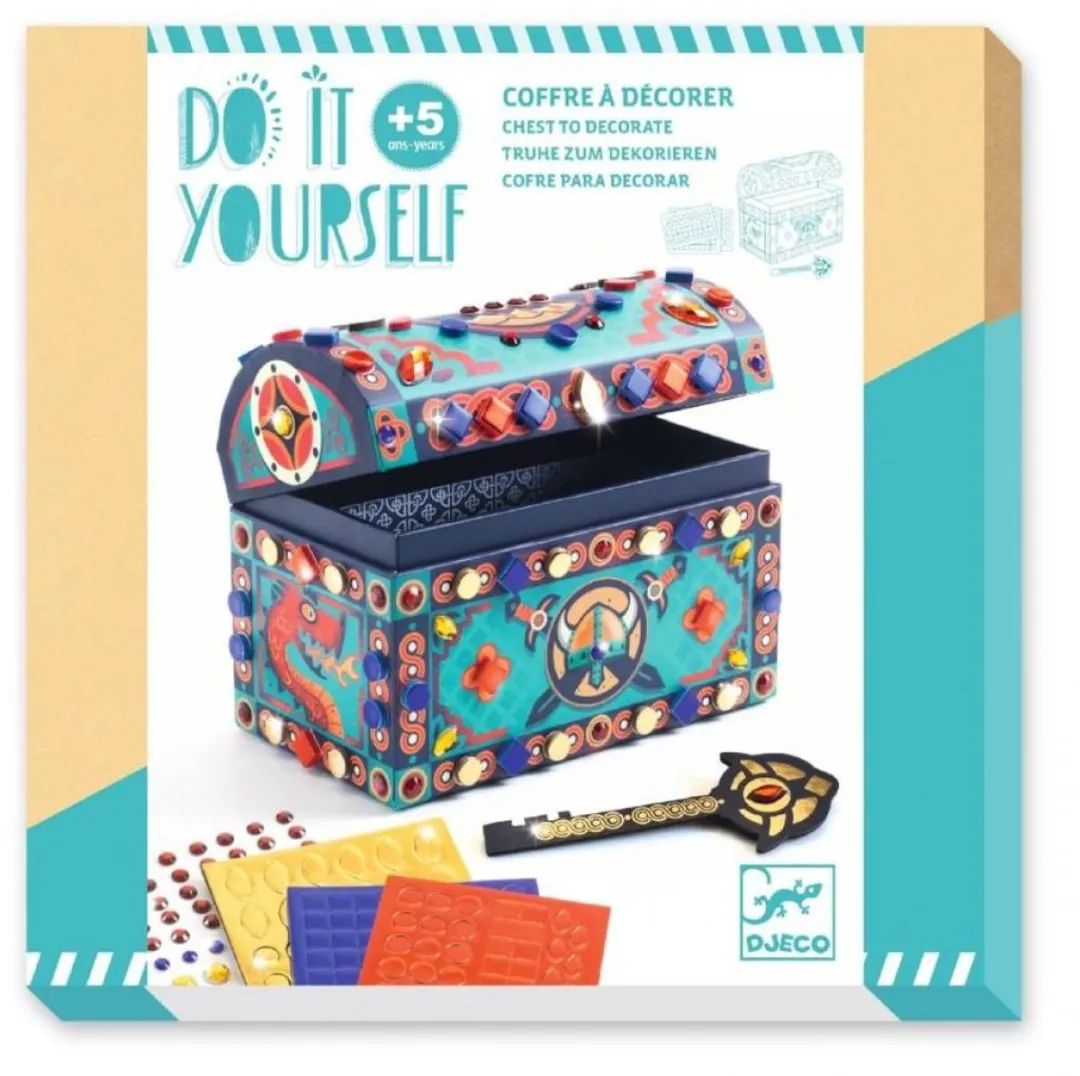 Djeco Super Trésor Creatief Knutselset Mozaïeken & Stickers - Multicolor - afbeelding 6 van 6