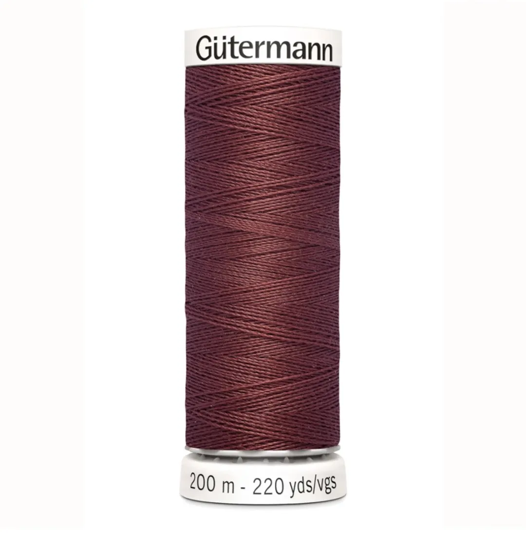 Gutermann Polyester Naaigaren 200m - Bruin