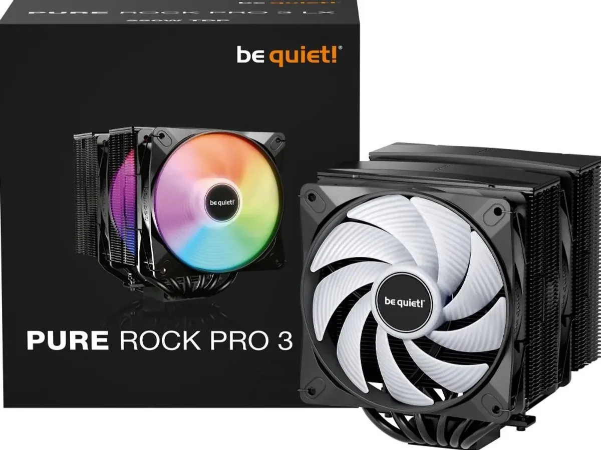 be quiet! Pure Rock Pro 3 LX Processor Koeler - BK043 - Zwart - afbeelding 6 van 6