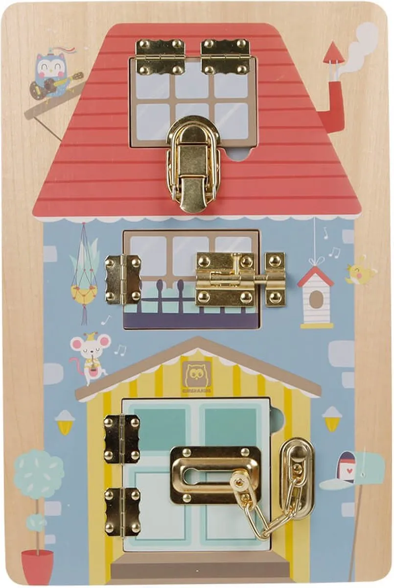 Eurekakids Lock Game Activiteitenbord 36x24cm