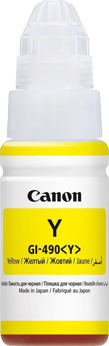 Canon GI-490 Gele Inktfles - 70ml