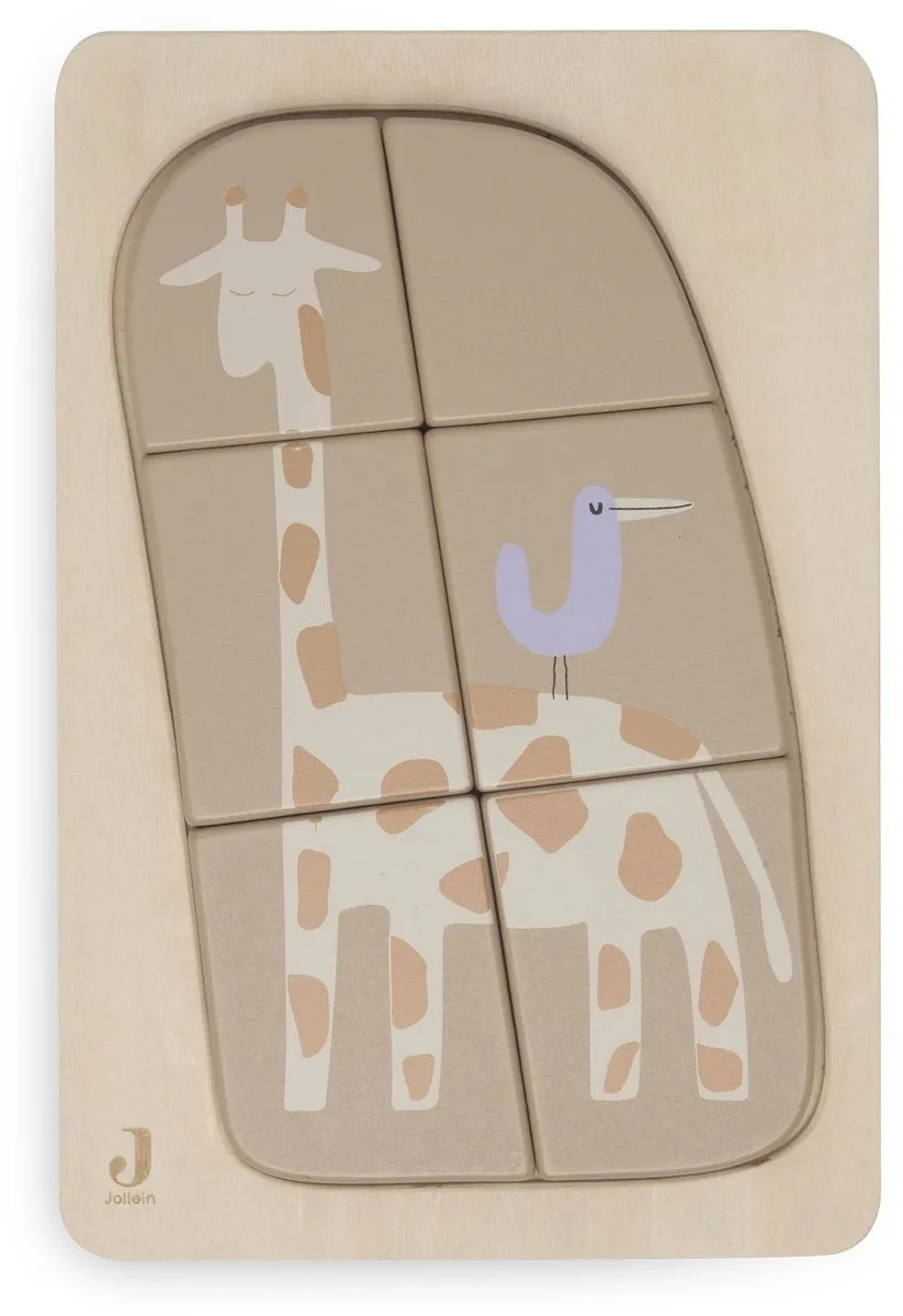 Jollein Houten Puzzel Jungle Jambo Giraffe