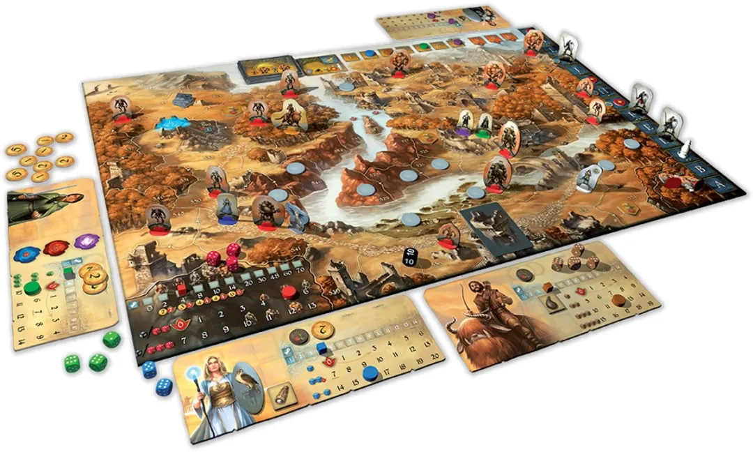 999 Games De Legenden van Andor Het Verre Land Coöperatief Bordspel 999-LVA13