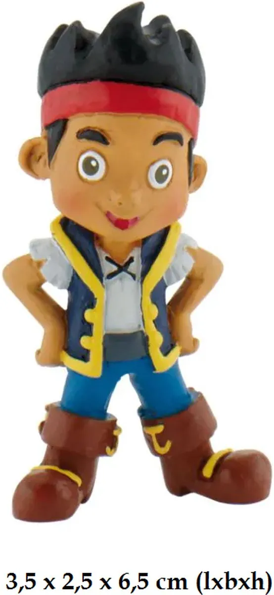 Disney Jake van Nooitgedachtland Piraten Taarttopper