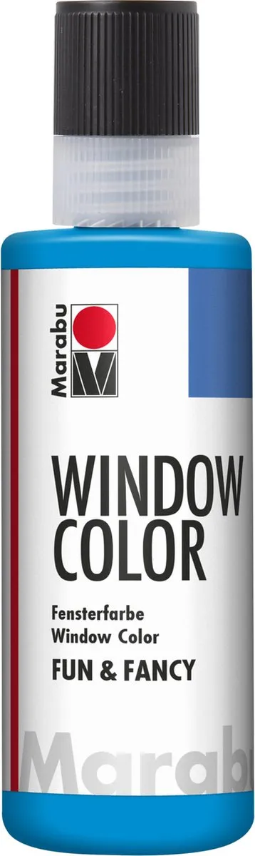 Marabu Glasverf Blauw 80ml