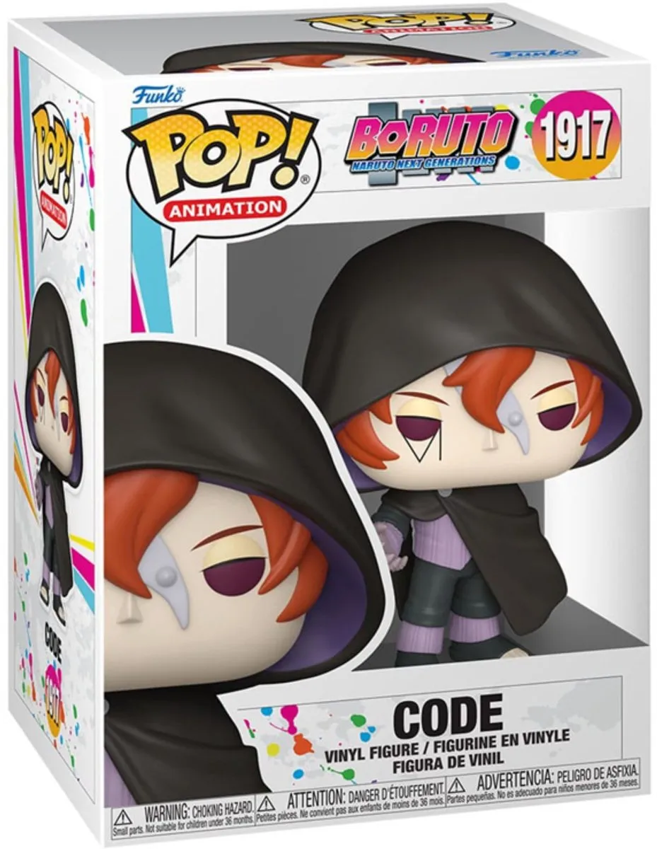 Funko Boruto POP! Animation Vinyl Figure Code - 9 cm - Multicolor