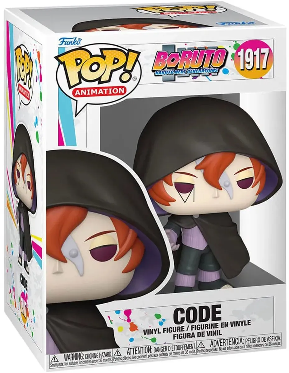 Funko Boruto POP! Animation Vinyl Figure Code - 9 cm - Multicolor