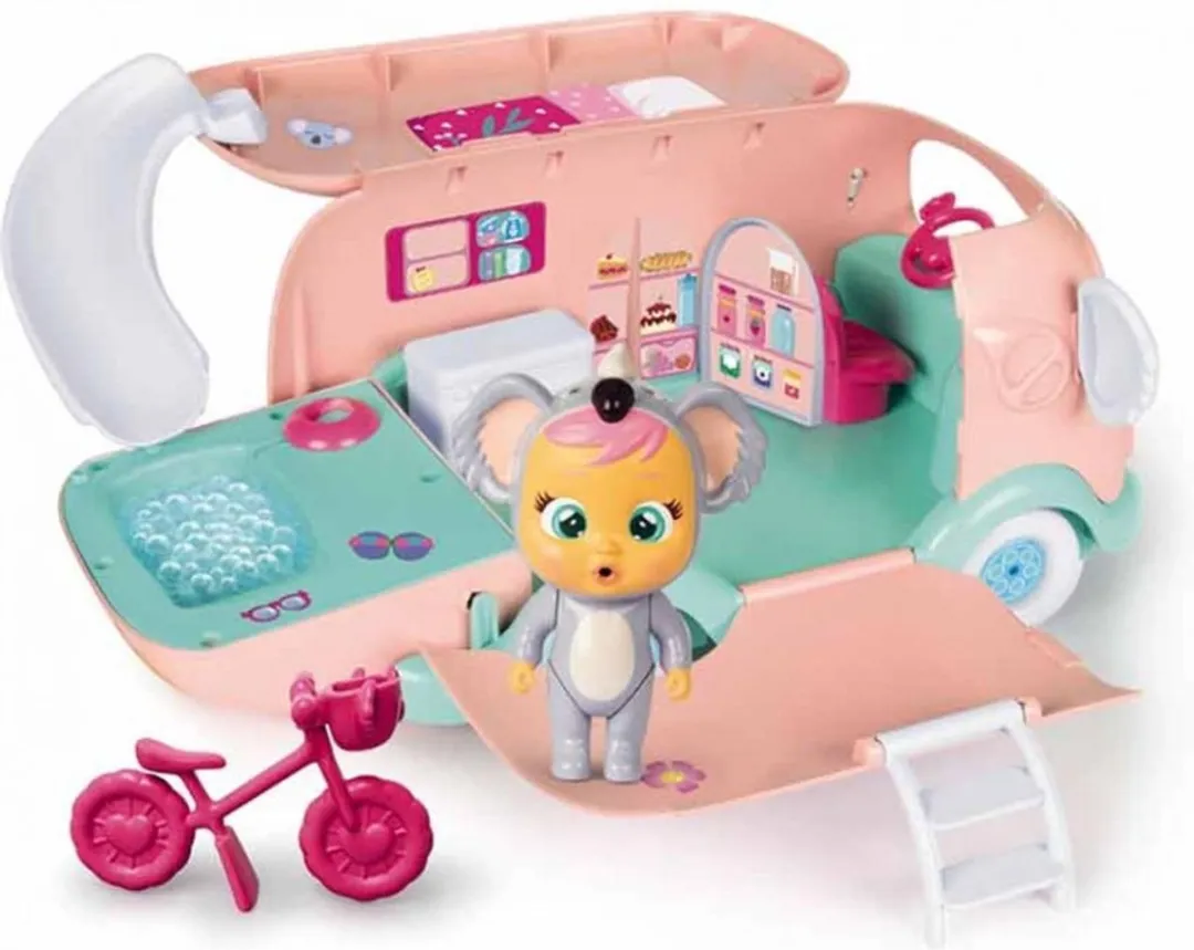 Imc Toys Cry Babies Magic Tears Koala's Camper