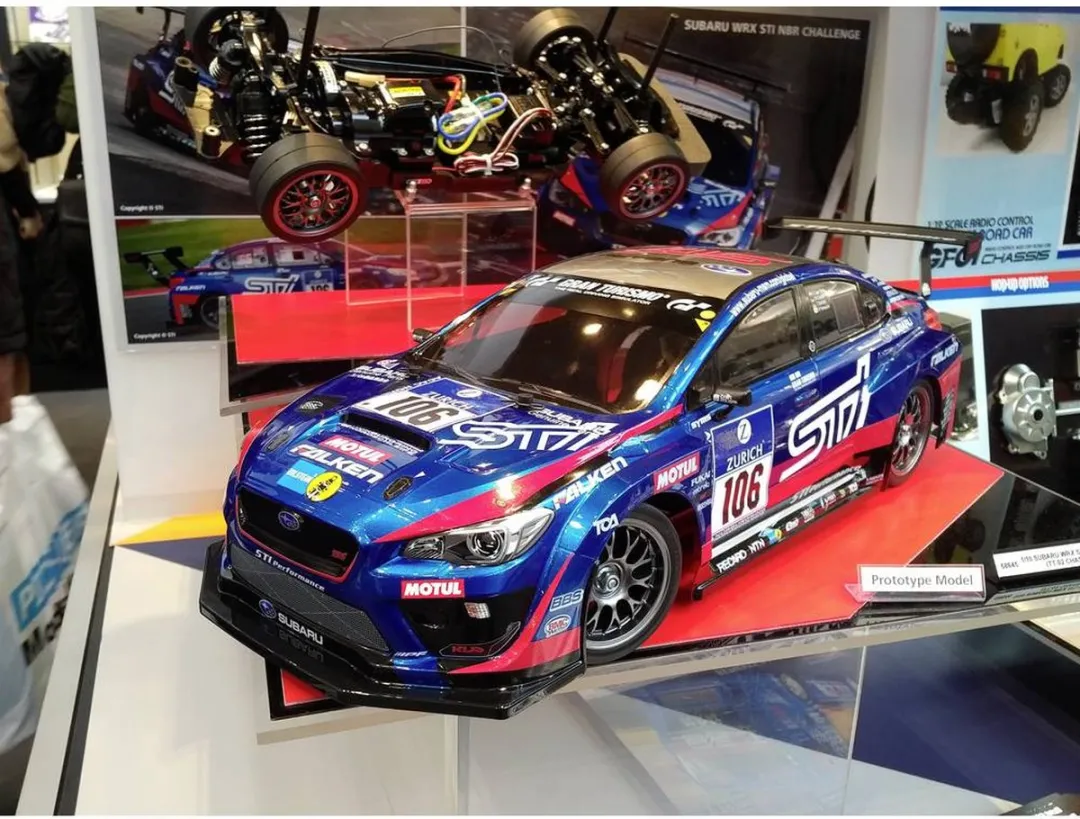 Tamiya TT-02 Subaru WRX STI Bouwpakket - 4WD