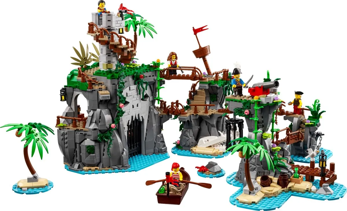 LEGO Bricklink Ominous Isle 910038 - 2809 Stukken