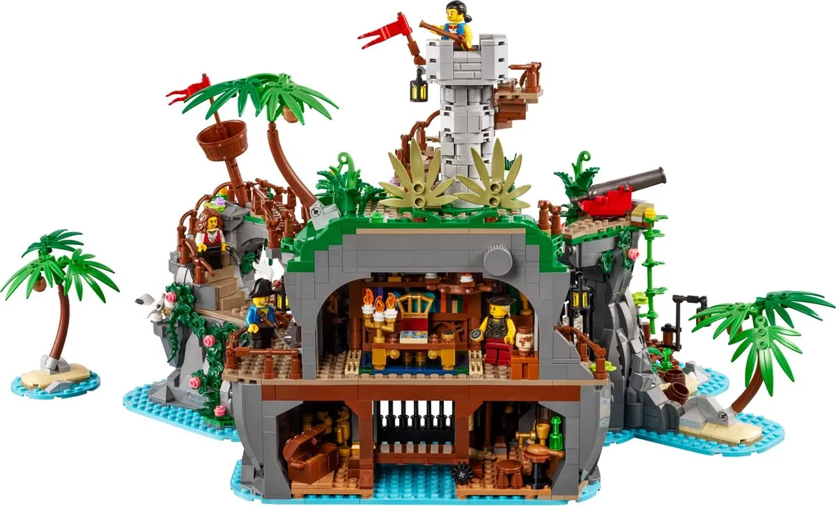 LEGO Bricklink Ominous Isle 910038 - 2809 Stukken