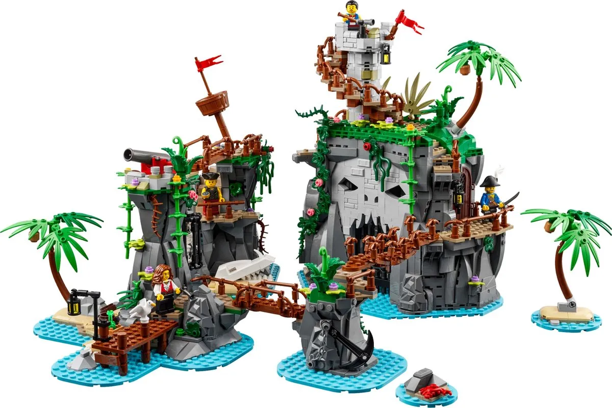 LEGO Bricklink Ominous Isle 910038 - 2809 Stukken