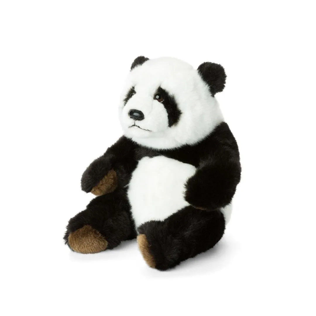 Bon Ton Toys WWF Panda Knuffel - 22 cm - Zwart/Wit