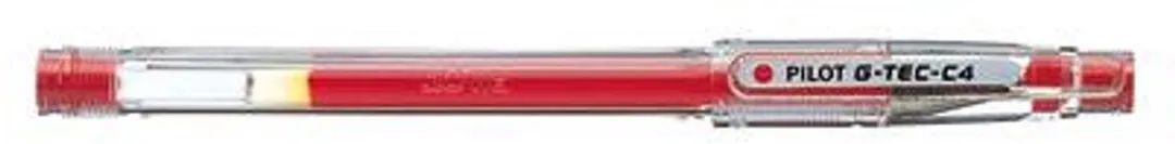 Pilot G-Tec fijn Gelschrijver - 12 Stuks - Rood