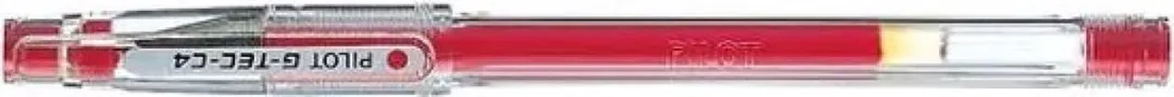 Pilot G-Tec fijn Gelschrijver - 12 Stuks - Rood