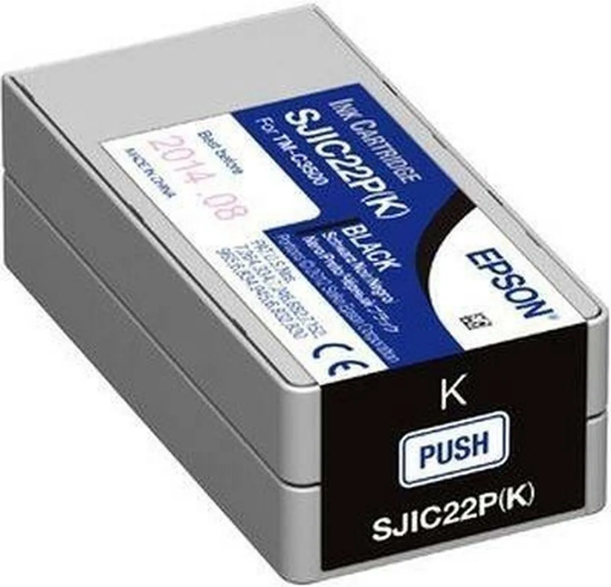 Epson SJIC22P(K) Inktcartridge
