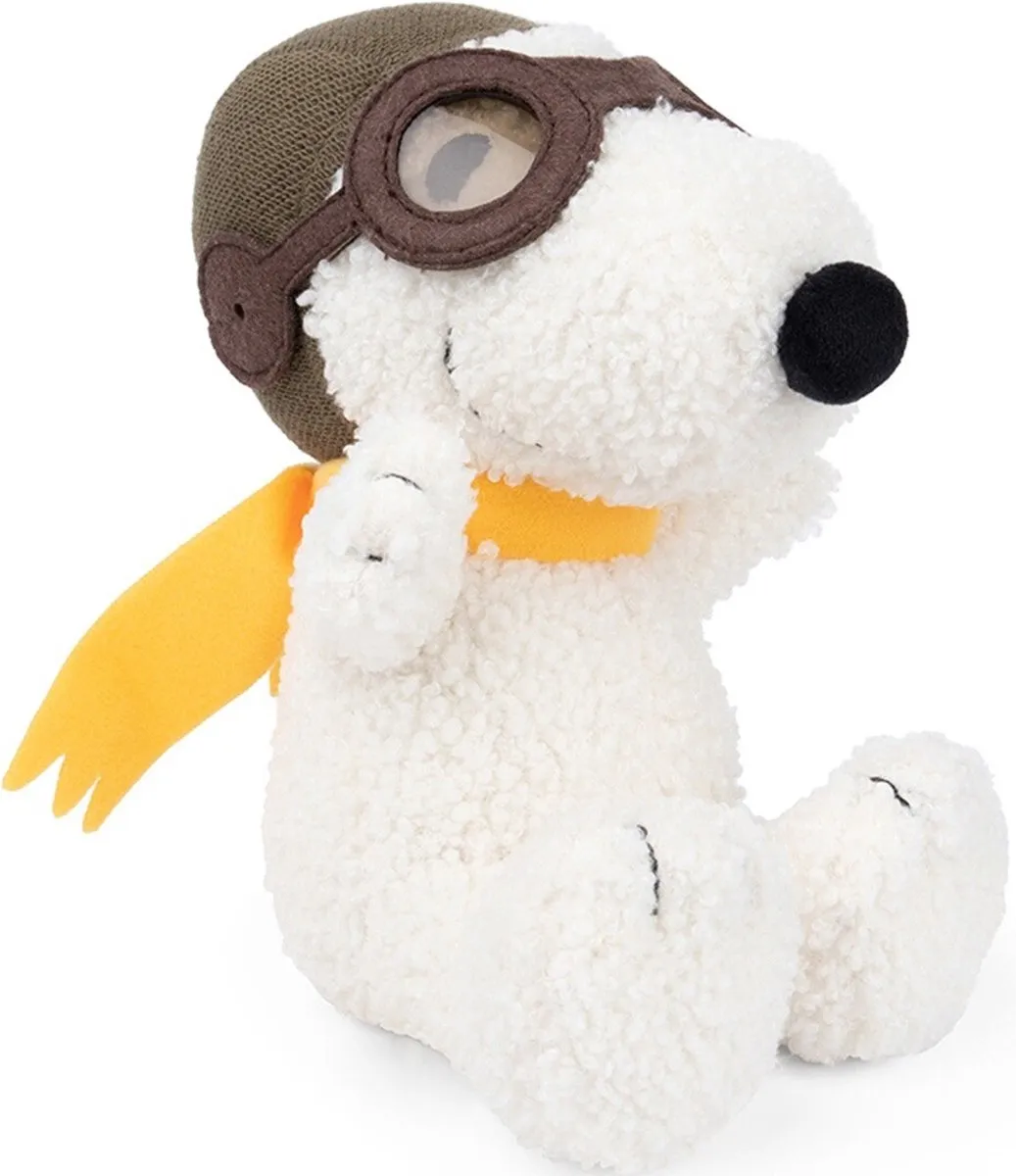 Bon Ton Toys Peanuts Snoopy Flying Ace Eco Tiny Teddy