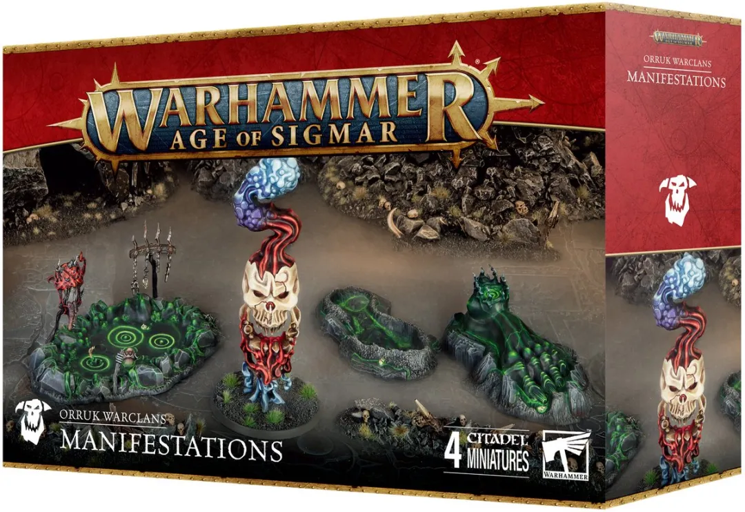 Games Workshop Warhammer Age of Sigmar Orruk Warclans Manifestations 21 Onderdelen