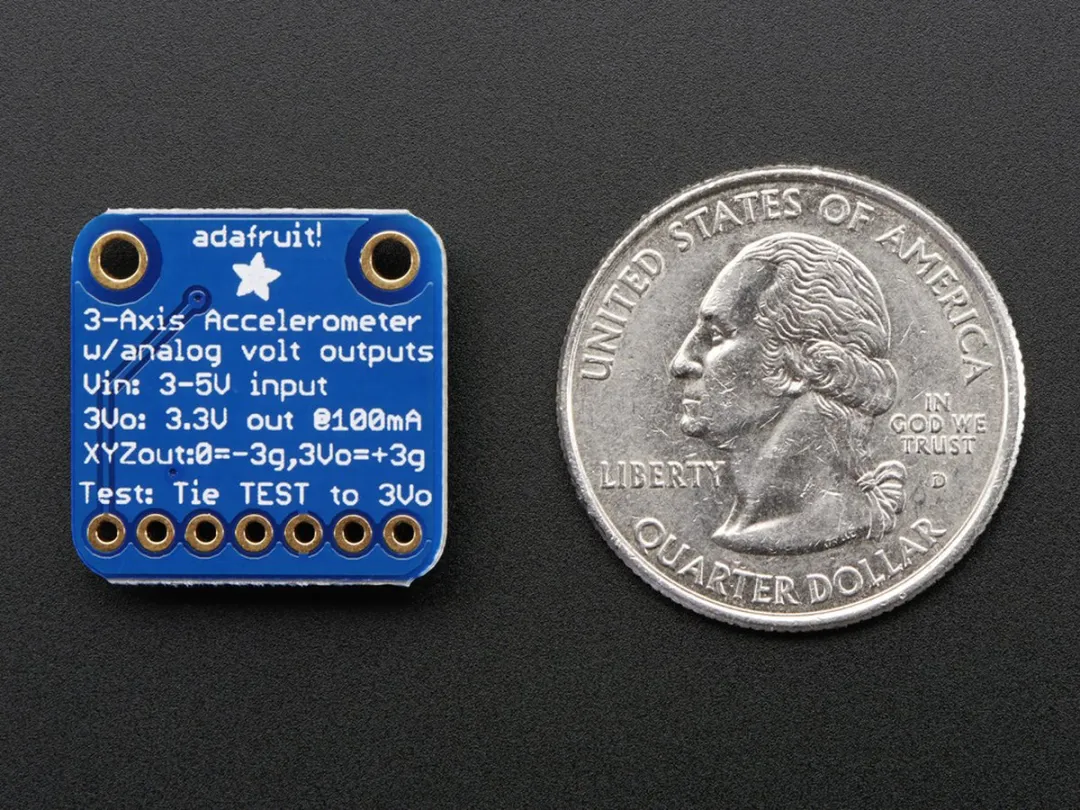 Adafruit ADXL335 Triple-Axis Accelerometer 163 - Blauw