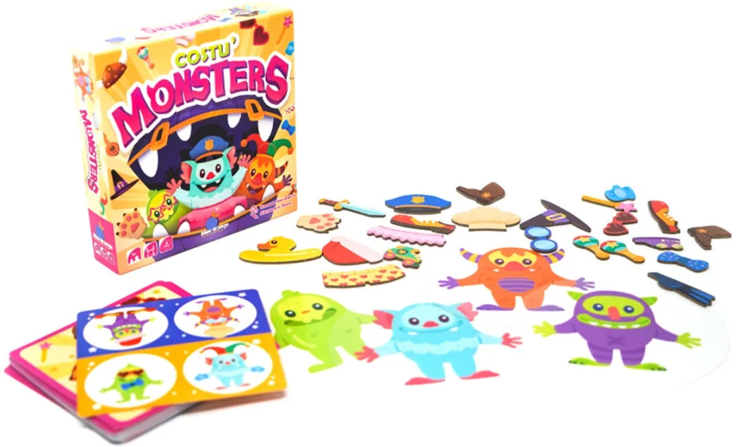 Geronimo Games Costu' Monsters Kinderspel - 2-4 Spelers