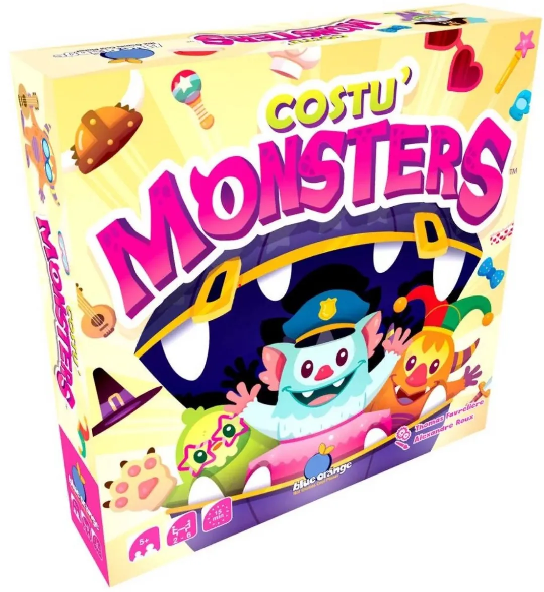 Geronimo Games Costu' Monsters Kinderspel - 2-4 Spelers