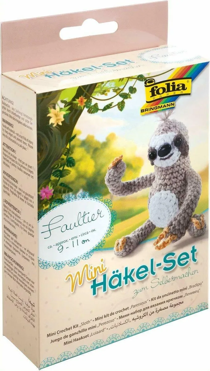 Folia Hoespareltjes Haakset Luiaard