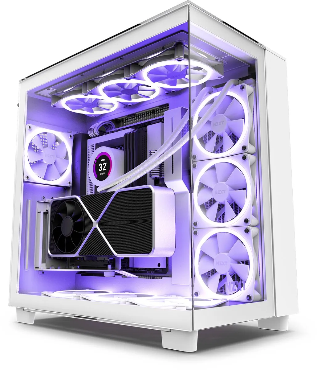 NZXT H9 Elite - Wit