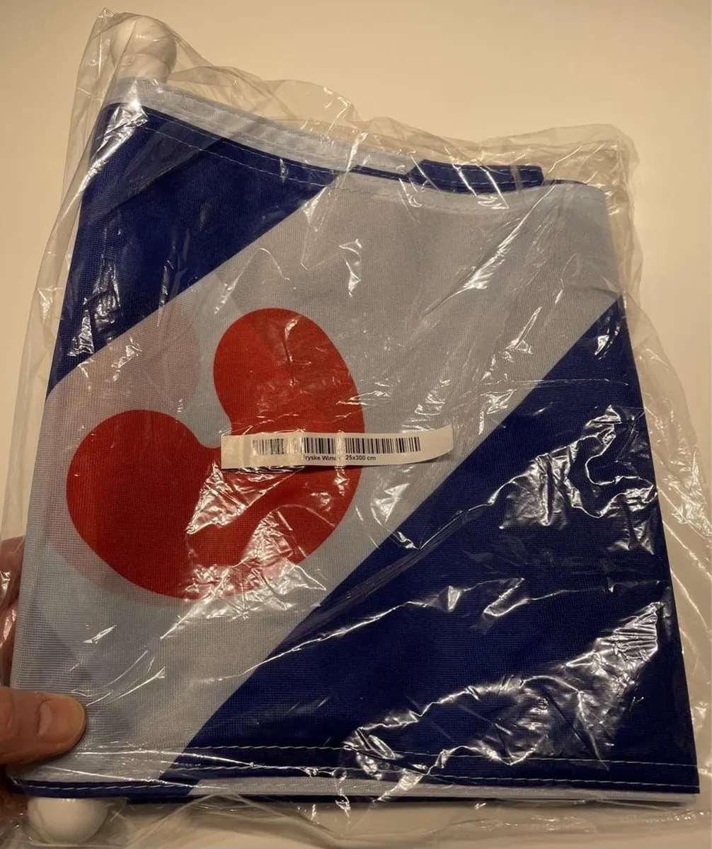 Friese Wimpel Friesland 25x300cm