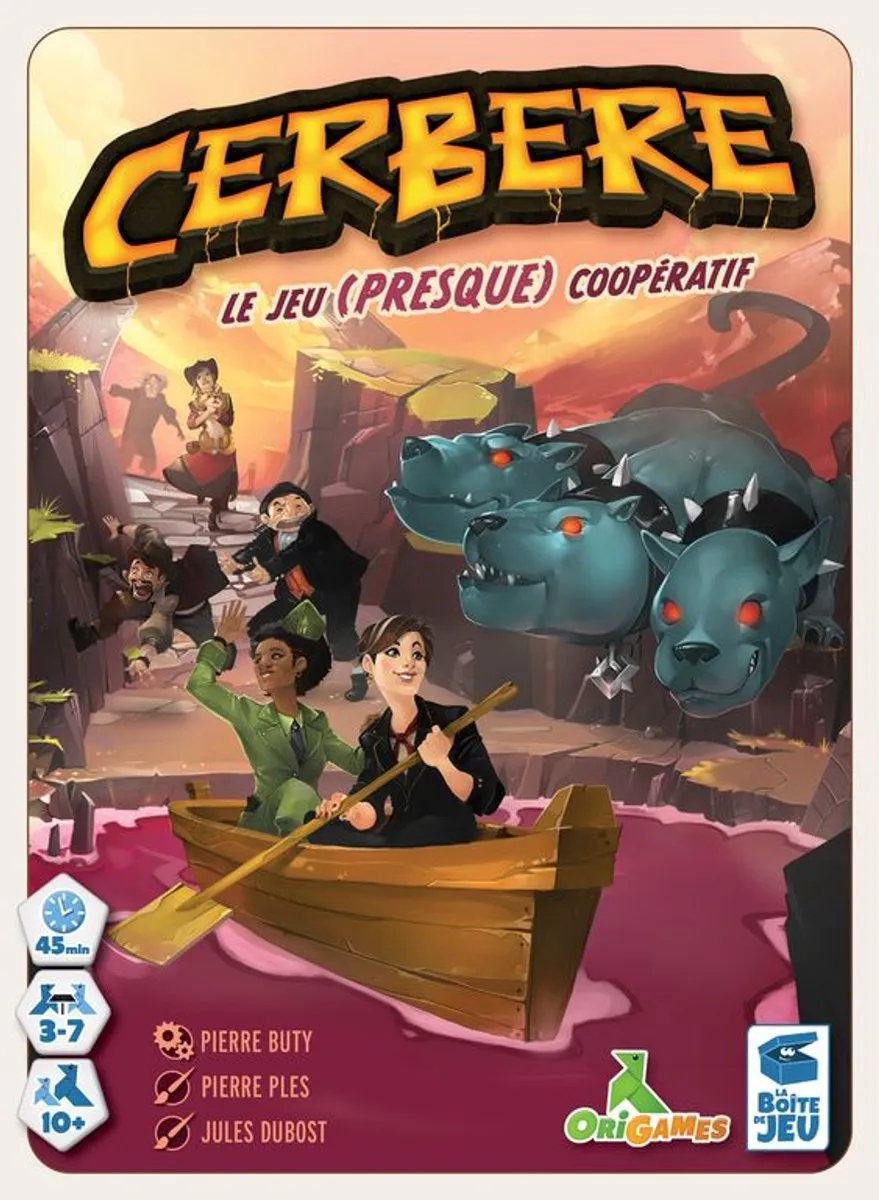 Blackrock Games CERBERE Nouvelle VERSION, Kaartspel, 10 jaar, 45 min