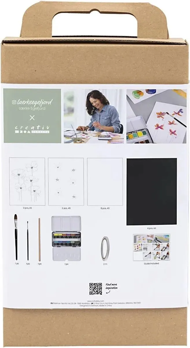 Creativ Company Hobbyset Aquarel XL - 250ml Multicolor