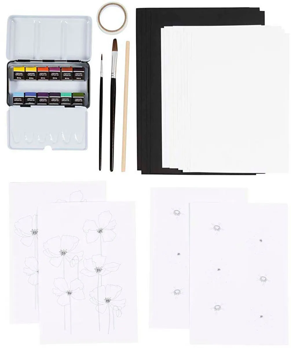 Creativ Company Hobbyset Aquarel XL - 250ml Multicolor