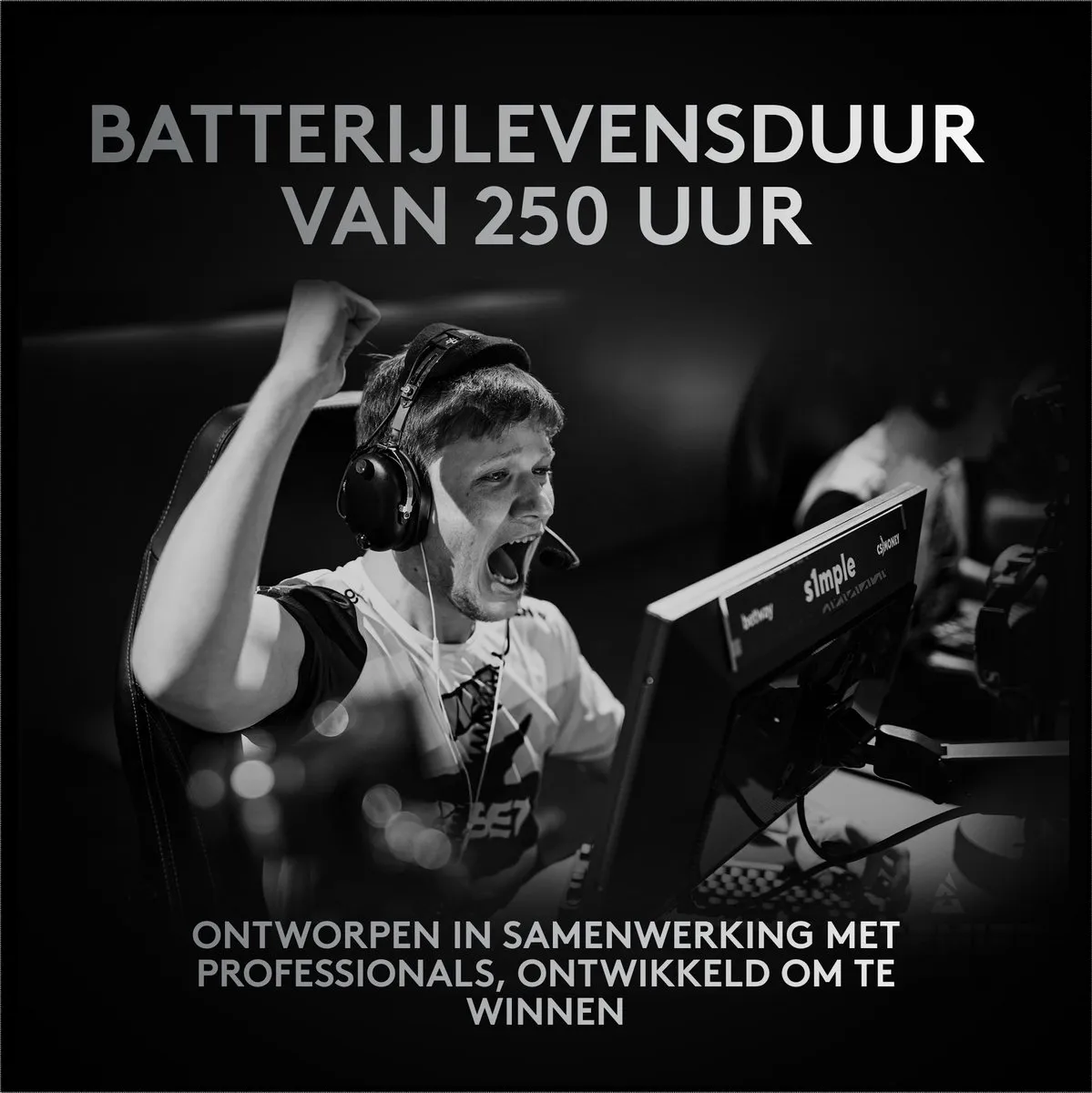 Logitech G Pro X SUPERLIGHT - Draadloze Esports Gaming Muis - Rood