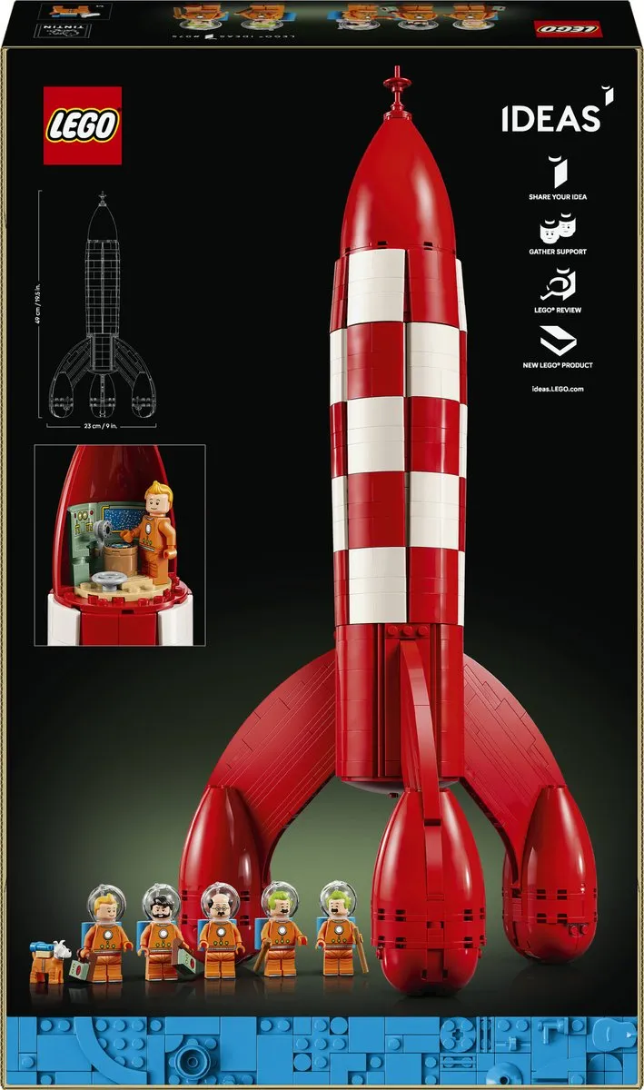 LEGO Ideas Maanraket 21367 - 1283 Stukken - Meerkleurig